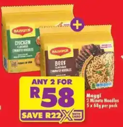 Shoprite Maggi 2 Minute Noodles offer