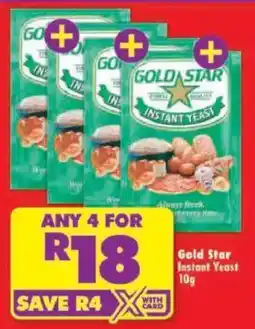 Shoprite Gold Star Instant Yeast offer