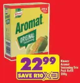 Shoprite Knorr Aromat Seasoning Trio Pack Refill offer