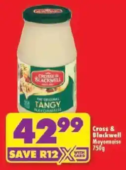 Shoprite Cross & Blackwell Mayonnaise offer