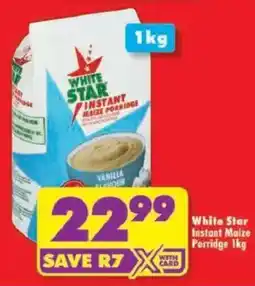 Shoprite White Star Instant Maize Porridge offer