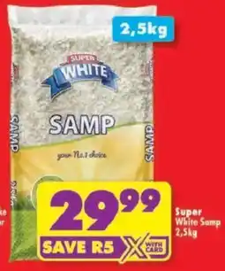 Shoprite Super White Samp offer