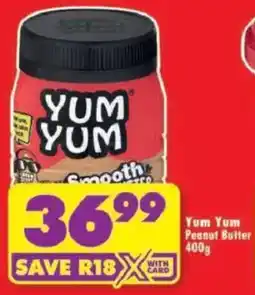 Shoprite Yum Yum Peanut Butter offer