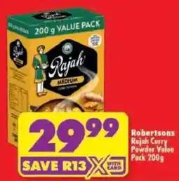 Shoprite Robertsons Rajah Curry Powder Value Pack offer