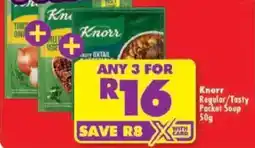 Shoprite Knorr Regular/ Tasty Packet Soup offer