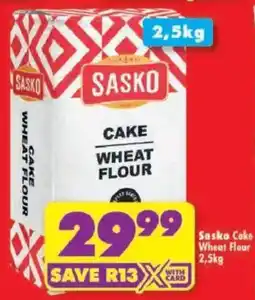 Shoprite Sasko Cake Wheat Flour offer