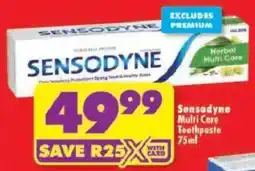 Shoprite Sensodyne Multi Care Toothpaste offer