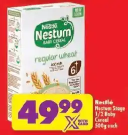 Shoprite Nestlé Nestum Stage 1/2 Baby Cereal offer