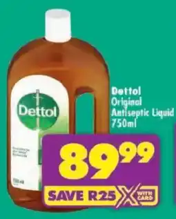 Shoprite Dettol Original Antiseptic Liquid offer