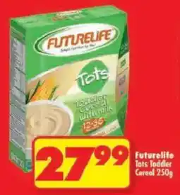 Shoprite Futurelife Tots Toddler Cereal offer