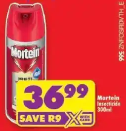 Shoprite Mortein Insecticide offer