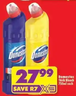 Shoprite Domestos Thick Bleach offer