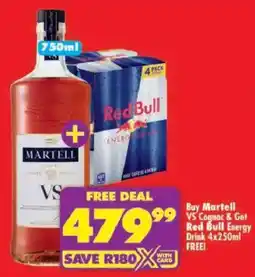 Shoprite Martell VS Cognac offer