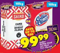 Shoprite Sasko/ Golden Cloud Cake Wheat Flour offer