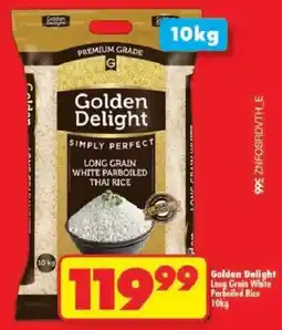 Shoprite Golden Delight Long Grain White Parboiled Rice offer