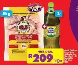 Shoprite Goldi Chicken Frozen Mixed Chicken Portions offer