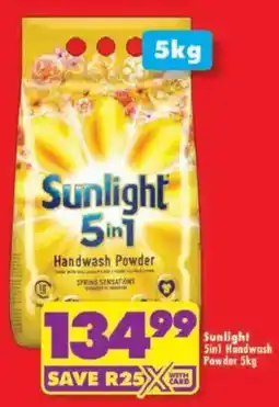 Shoprite Sunlight 5in1 Handwash Powder offer