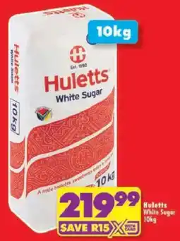 Shoprite Huletts White Sugar offer
