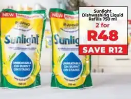Food Lover's Market Sunlight Dishwashing Liquid Refills offer