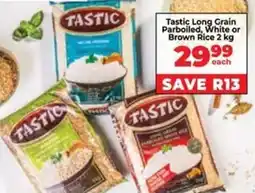 Food Lover's Market Tastic Long Grain Parboiled, White or Brown Rice offer
