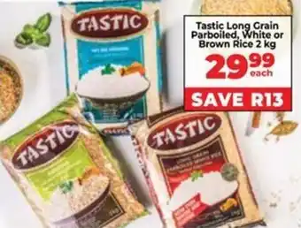 Food Lover's Market Tastic Long Grain Parboiled, White or Brown Rice offer