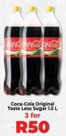 Food Lover's Market Coca-Cola Original Taste Less Sugar offer