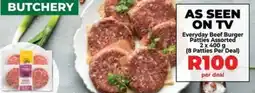 Food Lover's Market Everyday Beef Burger Patties Assorted offer