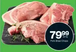 Checkers Hyper Pork Braai Chops offer