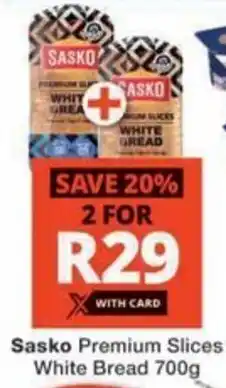 Checkers Hyper Sasko Premium Slices White Bread offer
