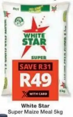 Checkers Hyper White Star Super Maize Meal offer