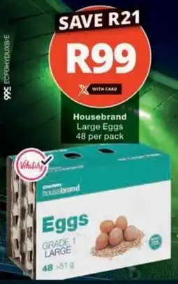 Checkers Hyper Housebrand Large Eggs offer