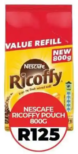 1UP Nescafe ricoffy pouch offer