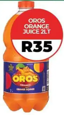 1UP Oros orange juice offer