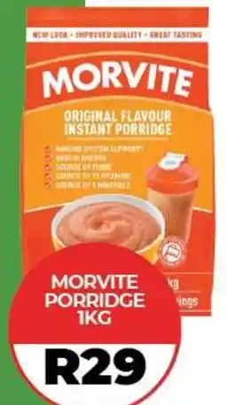 1UP Morvite Porridge offer