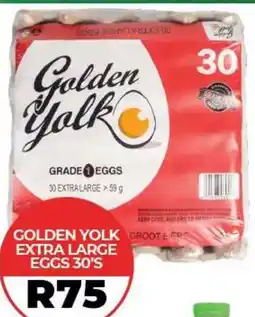 1UP Golden Yolk Extra Large Eggs offer