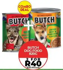 1UP Butch dog food offer