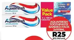 1UP Aquafresh toothpaste banded pack offer