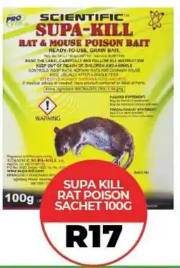 1UP Supa kill rat poison sachet offer
