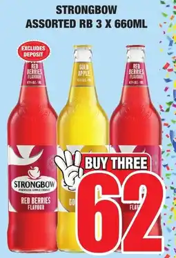 Boxer Liquors Strongbow assorted rb offer
