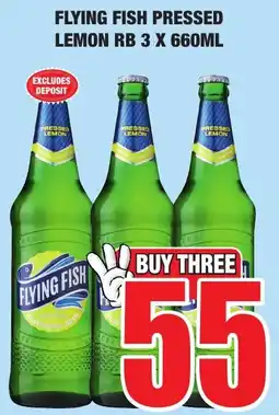 Boxer Liquors Flying fish pressed lemon rb offer