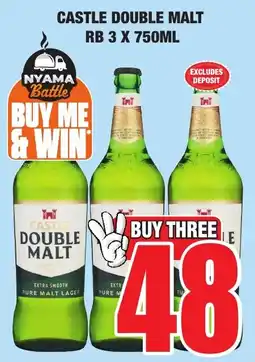 Boxer Liquors Castle double malt rb offer