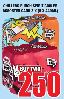 Boxer Liquors Chillers punch spirit cooler assorted cans offer