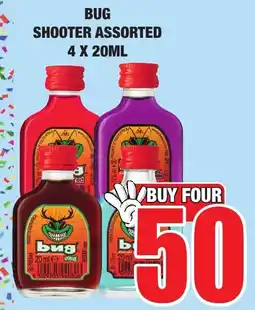Boxer Liquors Bug shooter assorted offer
