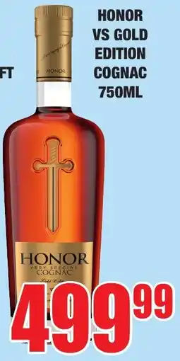 Boxer Liquors Honor vs gold edition cognac offer