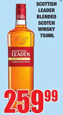 Boxer Liquors Scottish leader blended scotch whisky offer