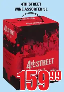 Boxer Liquors 4th street wine assorted offer