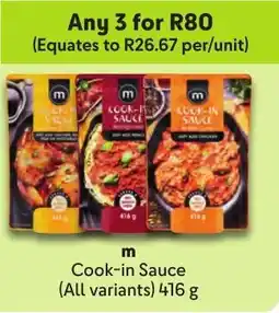 Makro m Cook-in Sauce offer