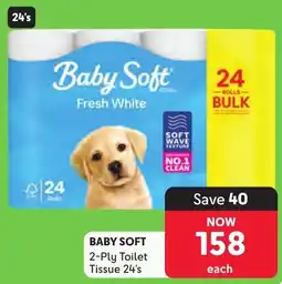 Makro Baby Soft 2-Ply Toilet Tissue offer