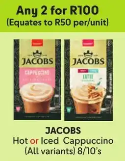 Makro Jacobs Hot or Iced Cappuccino offer