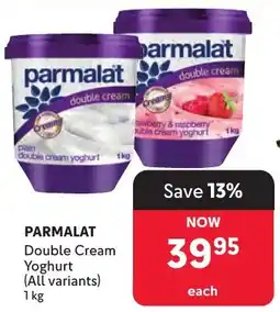 Makro Parmalat Double Cream Yoghurt offer